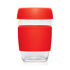 Glass Cup 2 Go Red